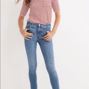 Madewell High Rise Skinny Jean